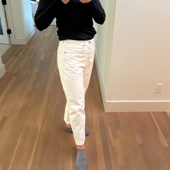 Agolde white denim size 27 - Picture 4 of 5